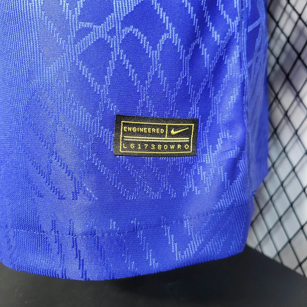 2022 World Cup Brazil Away Soccer Jersey - Player Version