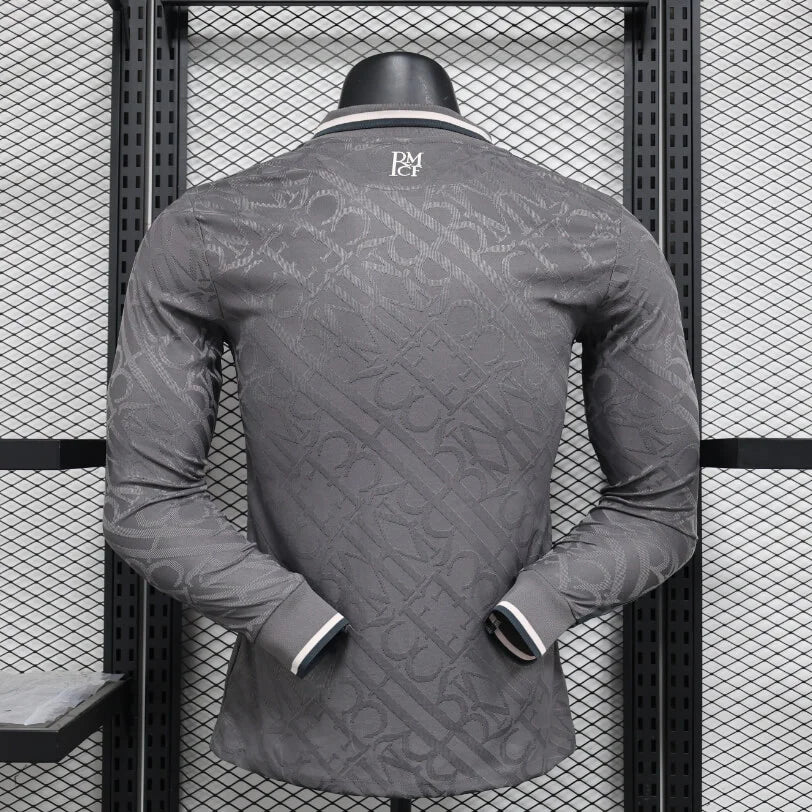 2024/2025 Long Sleeve Player Version Real Madrid Third Away Football Shirt 1:1 Thai Quality