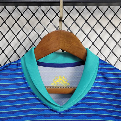 2024 Brazil Away Football Shirt Kids Size 1:1