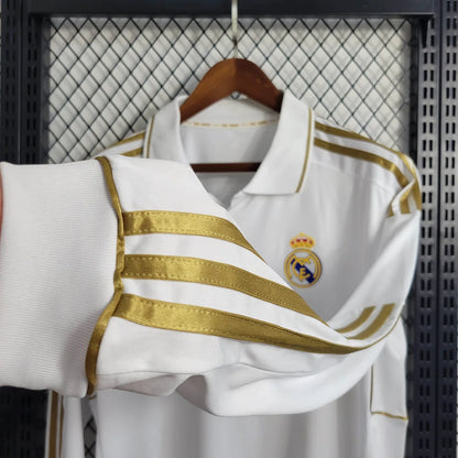 2011/2012 Retro Long Sleeve Real Madrid Home