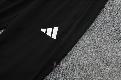 2025/2026 Manchester United Half-Pull Purple Tracksuit