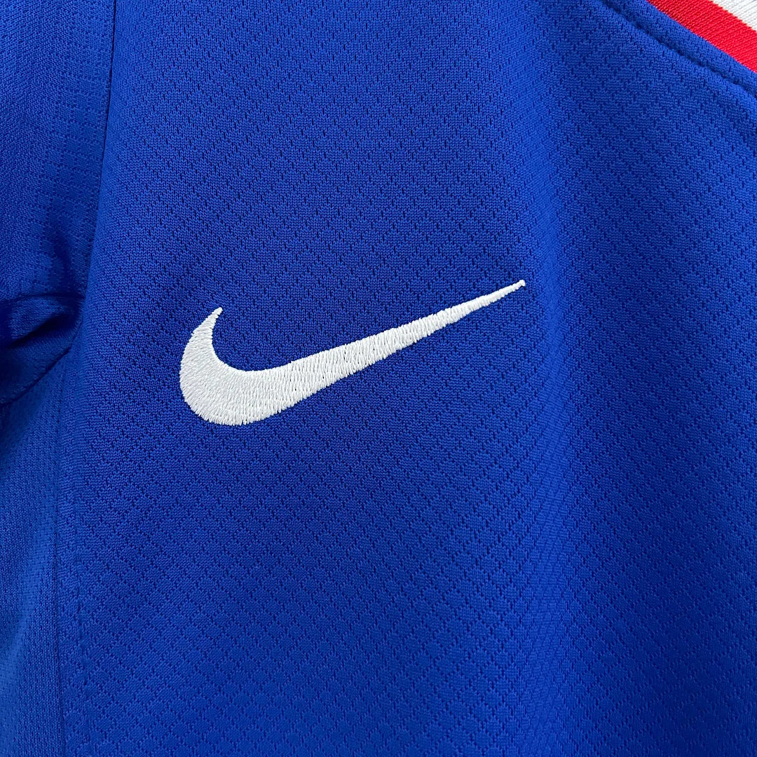 2024 Kids Size France Home Football Shirt 1:1 Thai Quality