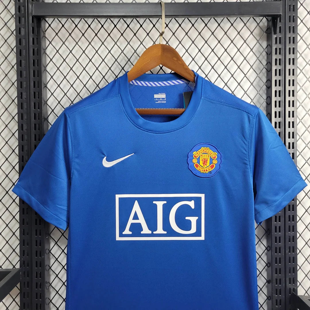 2007/2008 Retro Manchester United Away Football Shirt 1:1 Thai Quality