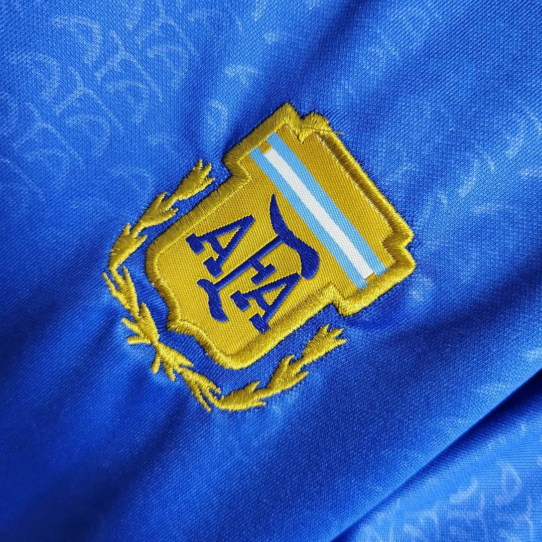 1994 Retro Argentina Away Football Shirt Kids Size