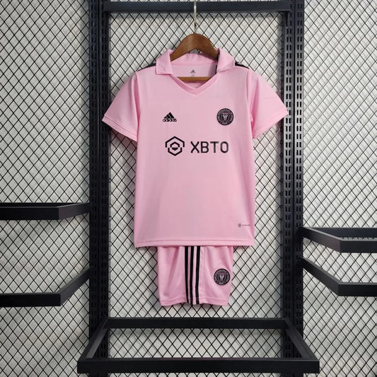 2022/2023 Kids Size Inter Miami Home Soccer Jersey 1:1 Thai Quality