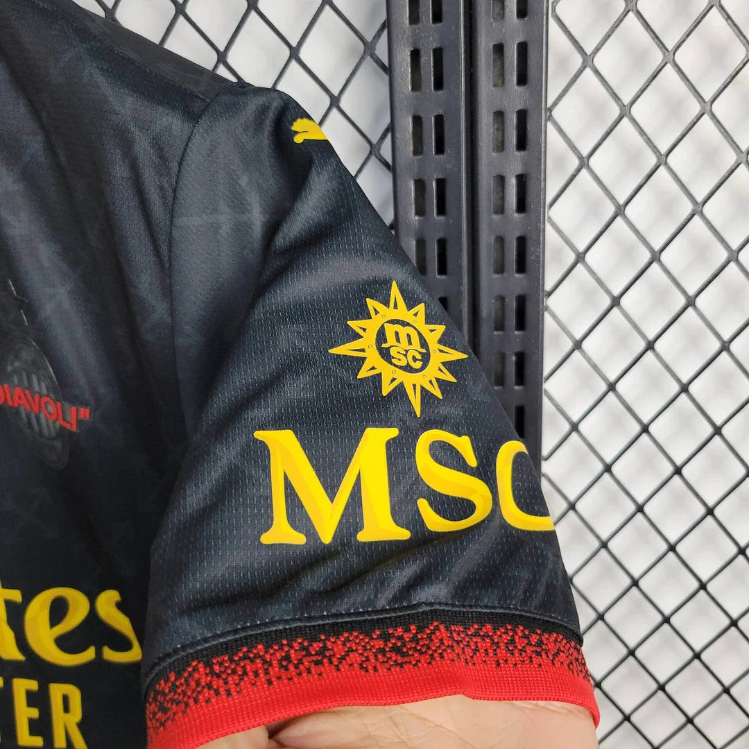 2024/2025 AC Milan x OFF-WHITE Football Shirt