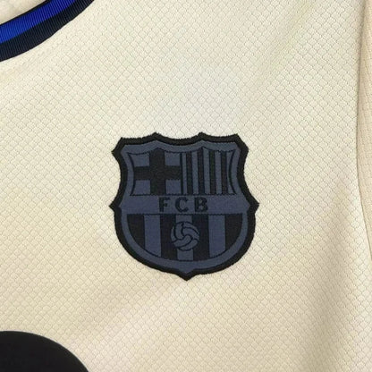 2025/2026 Barcelona Away Football Shirt Kids Size