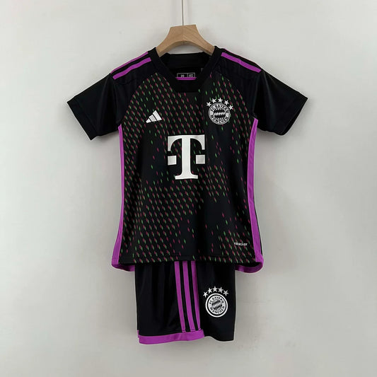 2023/2024 Kids Size Bayern Munich Away Football Jersey 1:1 Thai Quality