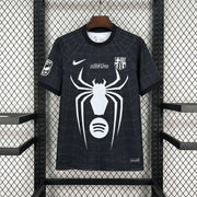 2026/2027 Barcelona X Spiderman Black Football Shirt