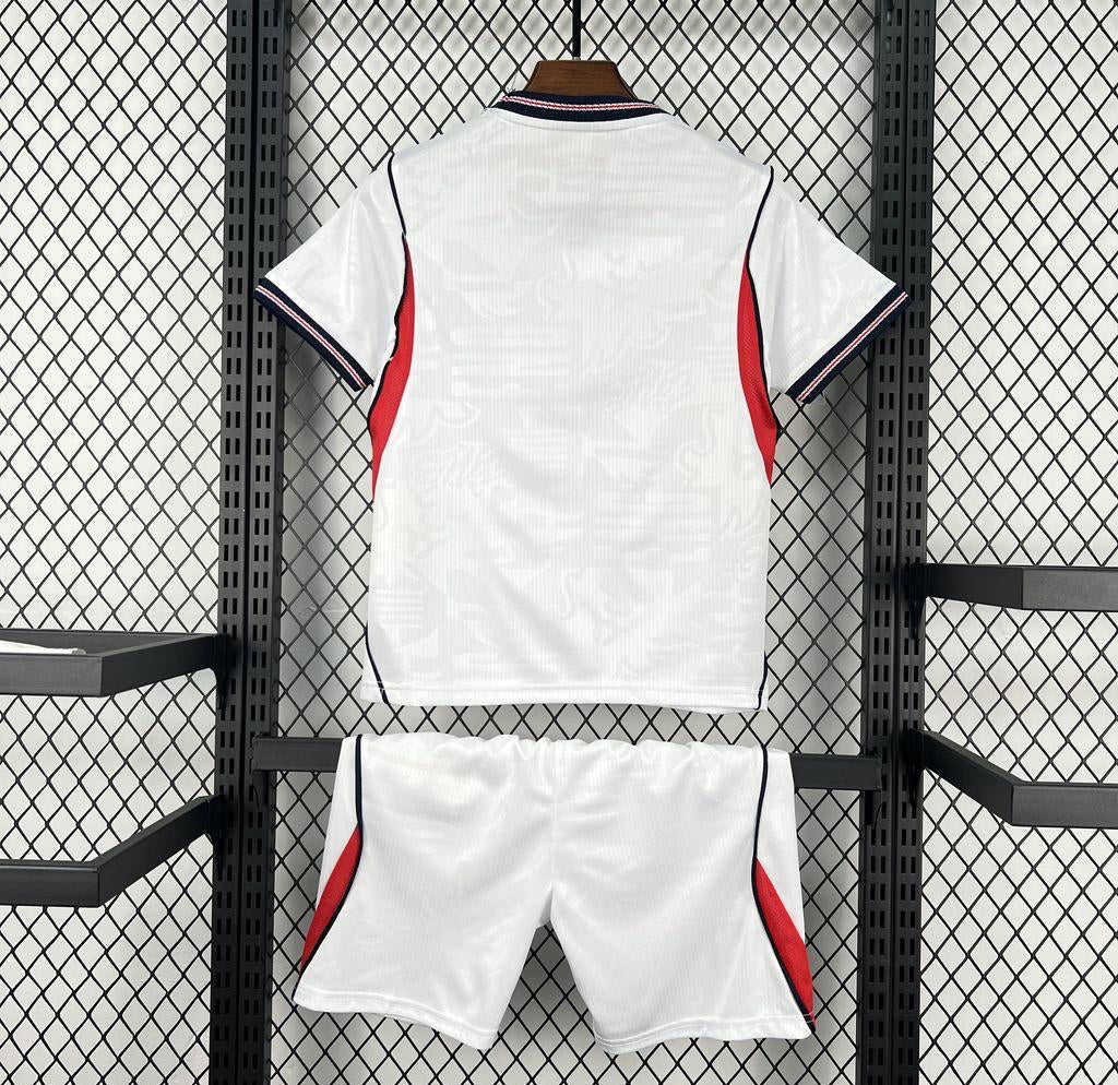 2026 England Home Football Shirt Kids Size