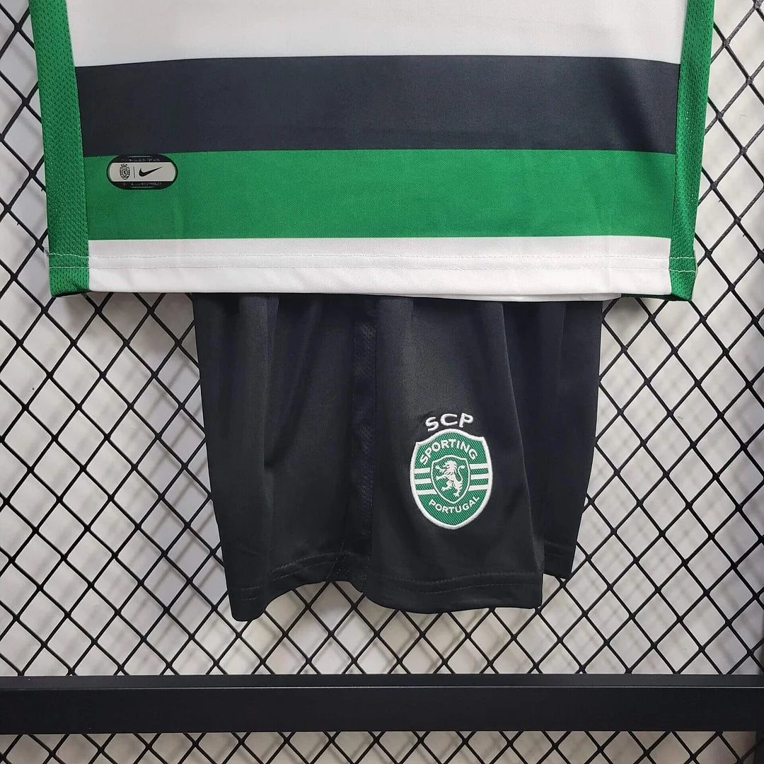 2024/2025 Sporting Lisbon Home Football Shirt 1:1 Thai Quality Kids Size