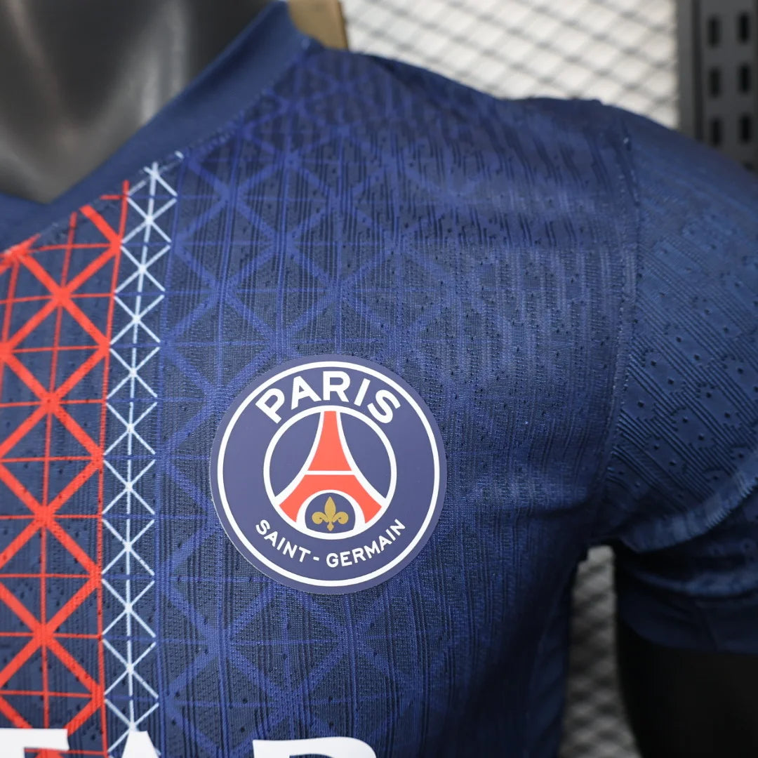 2025/2026 Player Version PSG Paris Saint-Germain Home Football Shirt