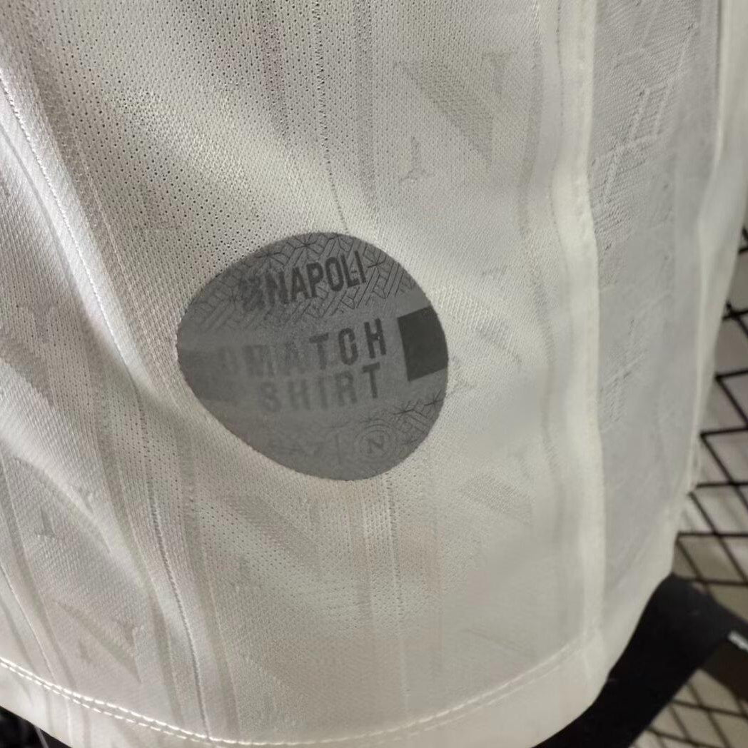 2025/2026 Player Version SSC Napoli ChampionsLeague Away Football Shirt