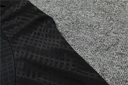 2022/2023 PSG Paris Saint-Germain Full Black Half-Pull Tracksuit