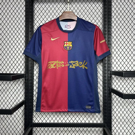 Barcelona x Travis Scott 24/25 Football Jersey