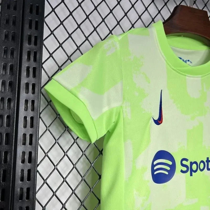 2024/2025 Barcelona Third Away Football Shirt 1:1 Thai Quality Kids Size