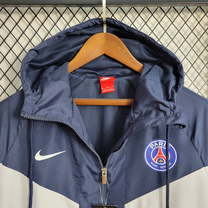 2022/2023 PSG Windbreaker Blue And White