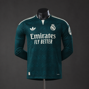2026/2027 Player Version Real Madrid Long Sleeve Away Football Shirt