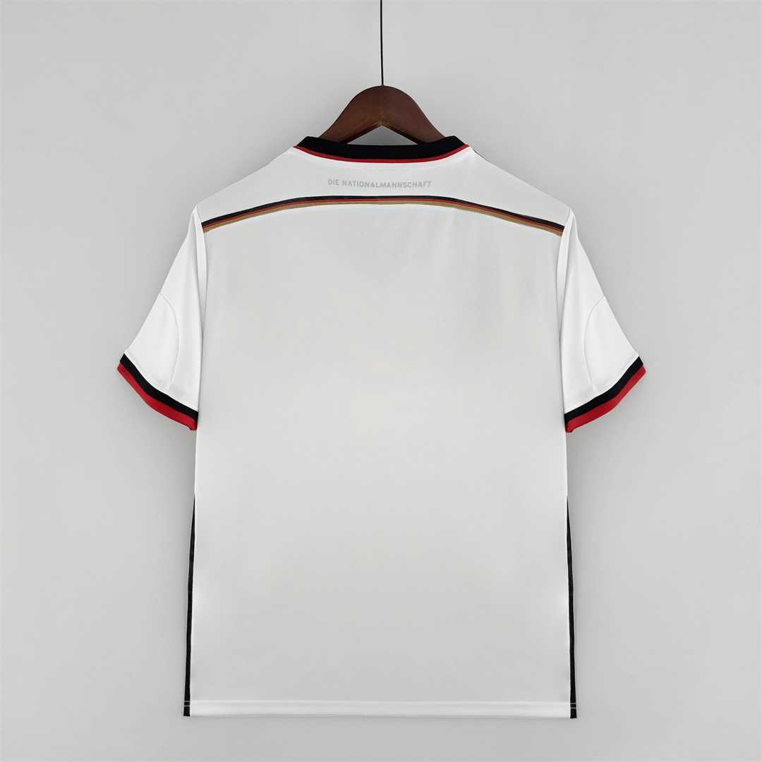 2014 Retro Germany Home Football Jersey