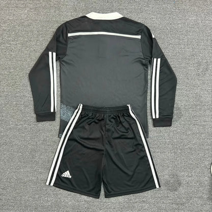 2014/2015 Retro Long Sleeve Real Madrid Third Away Football Shirt Kids Size