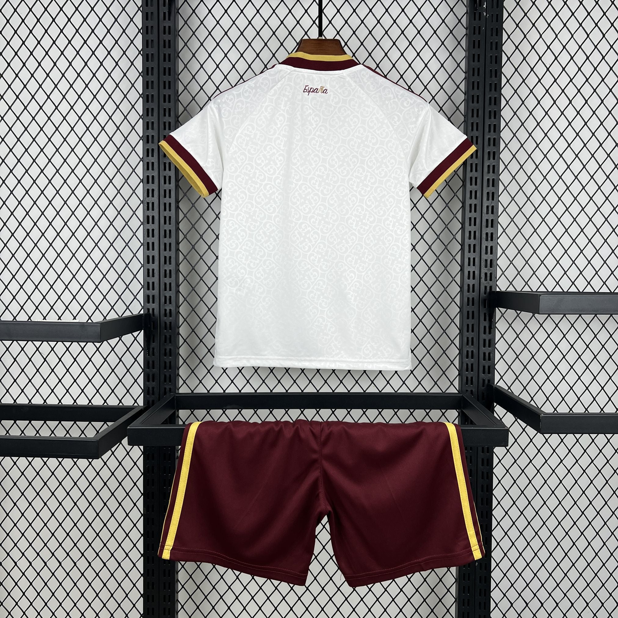 2026 2 Stars Spain Away World Cup Football Shirt Kids Size