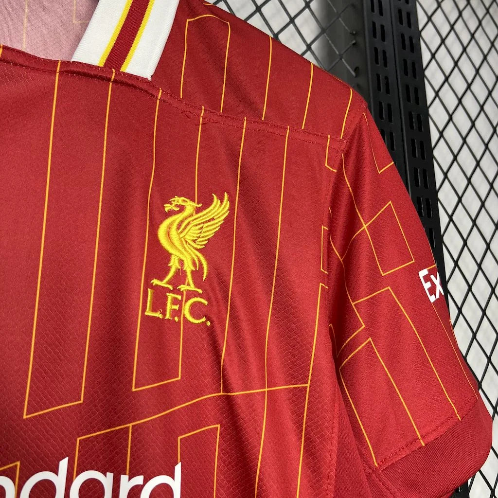 【CHAMPIONS】2024/2025 Liverpool Home Football Shirt