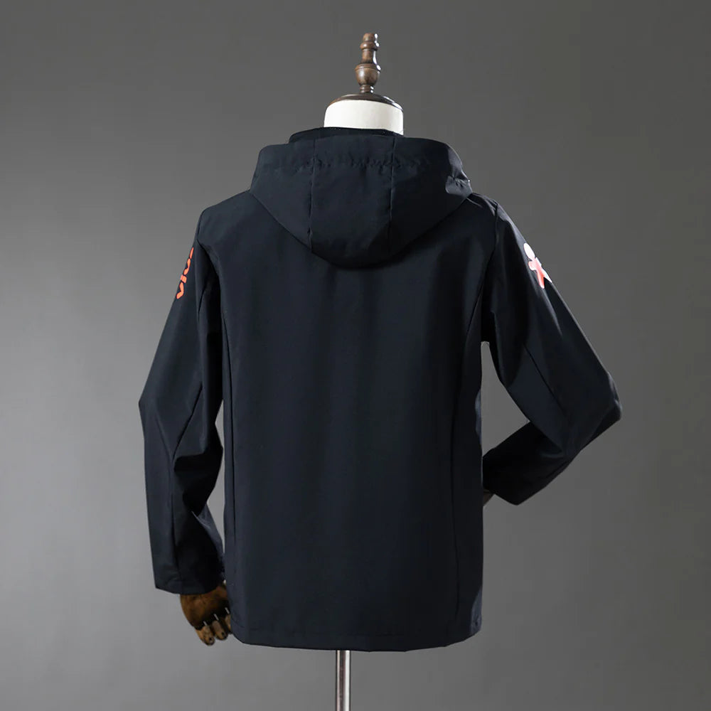 2026 Brazil Windbreaker Black Jacket