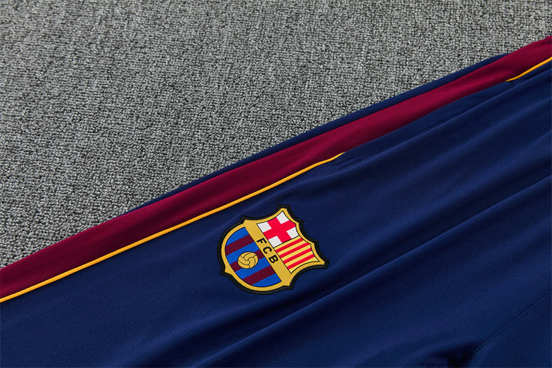 2026/2027 Barcelona Red Half-Pull Tracksuit
