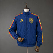 2026/2027  Spain Jacket Dark Blue Windbreaker