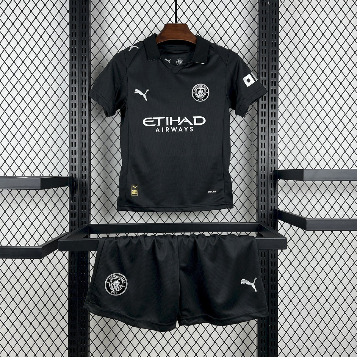 2025/2026 Manchester City Away Football Shirt Kids Size