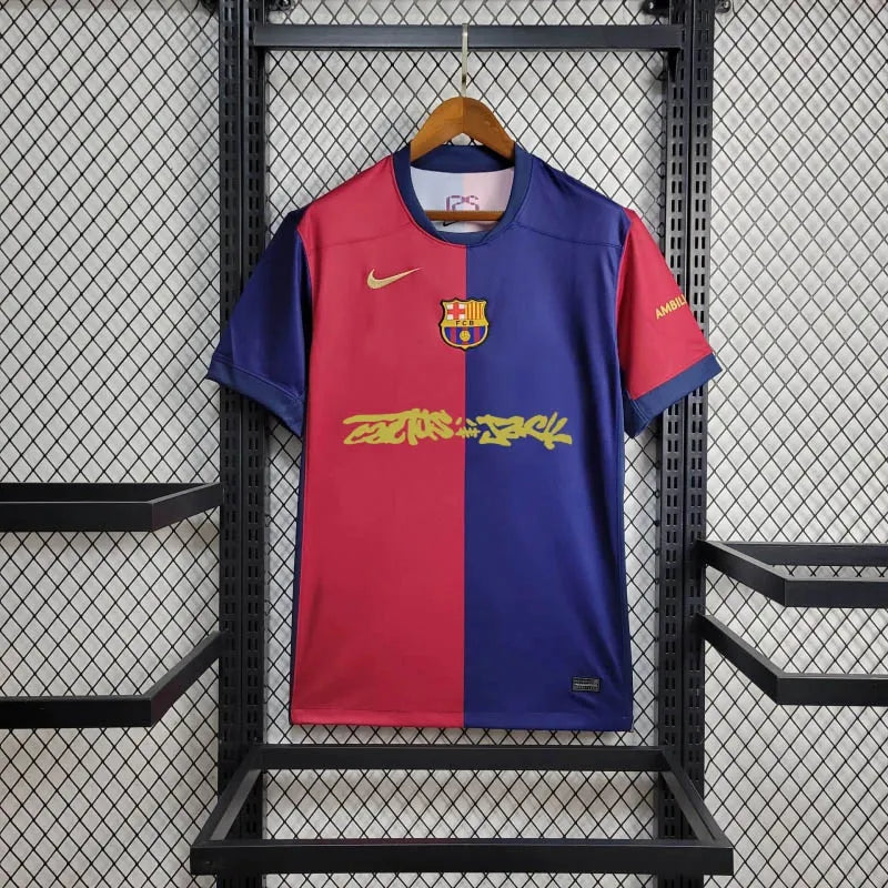2024/2025 Barcelona Home x Travis Scott Football Shirt