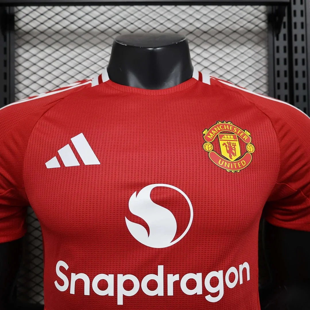 2024/2025 Manchester United Home Soccer Jersey 1:1 Thai Quality - Player Version