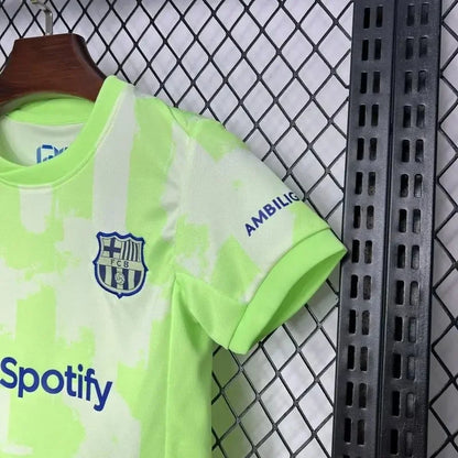 2024/2025 Barcelona Third Away Football Shirt 1:1 Thai Quality Kids Size