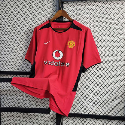 2002/2004 Retro Manchester United Home Football Shirt 1:1 Thai Quality
