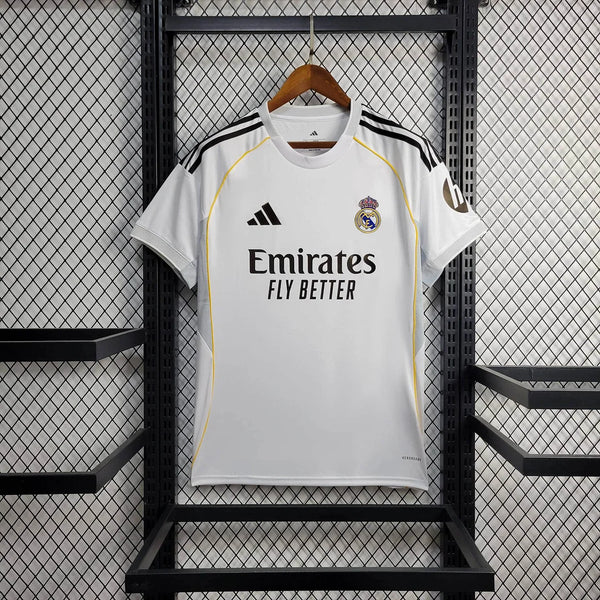 2025/2026 Real Madrid Home Football Shirt