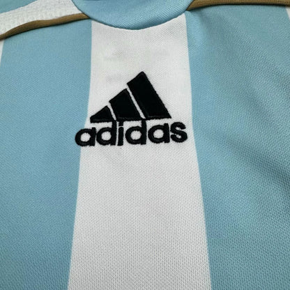 2006 Retro Argentina Home Football Shirt Kids Size