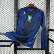 2026 Brazil World Cup Away Long Sleeve Football Jersey