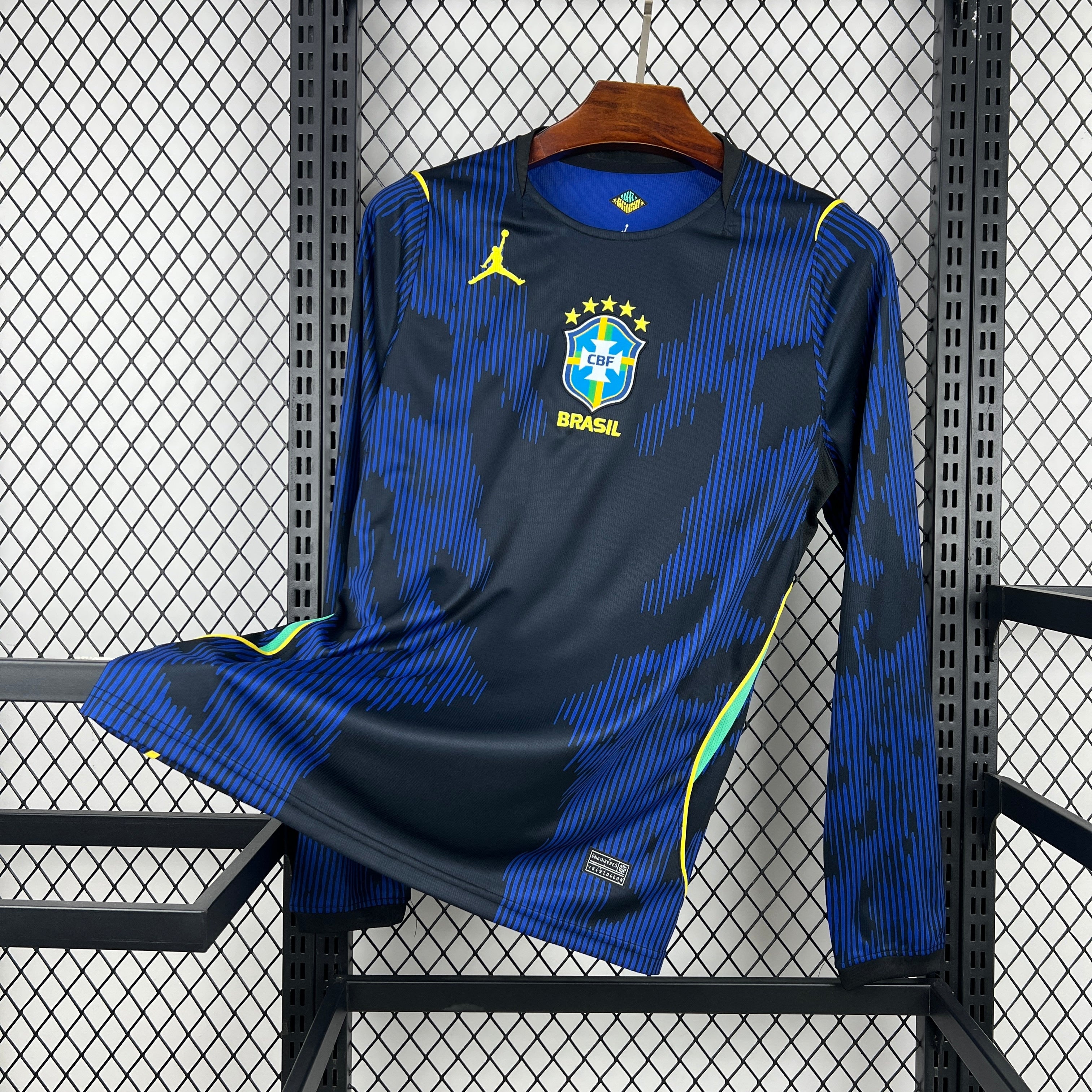 2026 Brazil World Cup Away Long Sleeve Football Jersey
