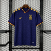 2026  Spain 2 Stars Blue  Football Jersey