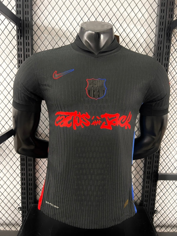 Barcelona x Travis Scott 24/25 Special Edition Football Jersey Player Version