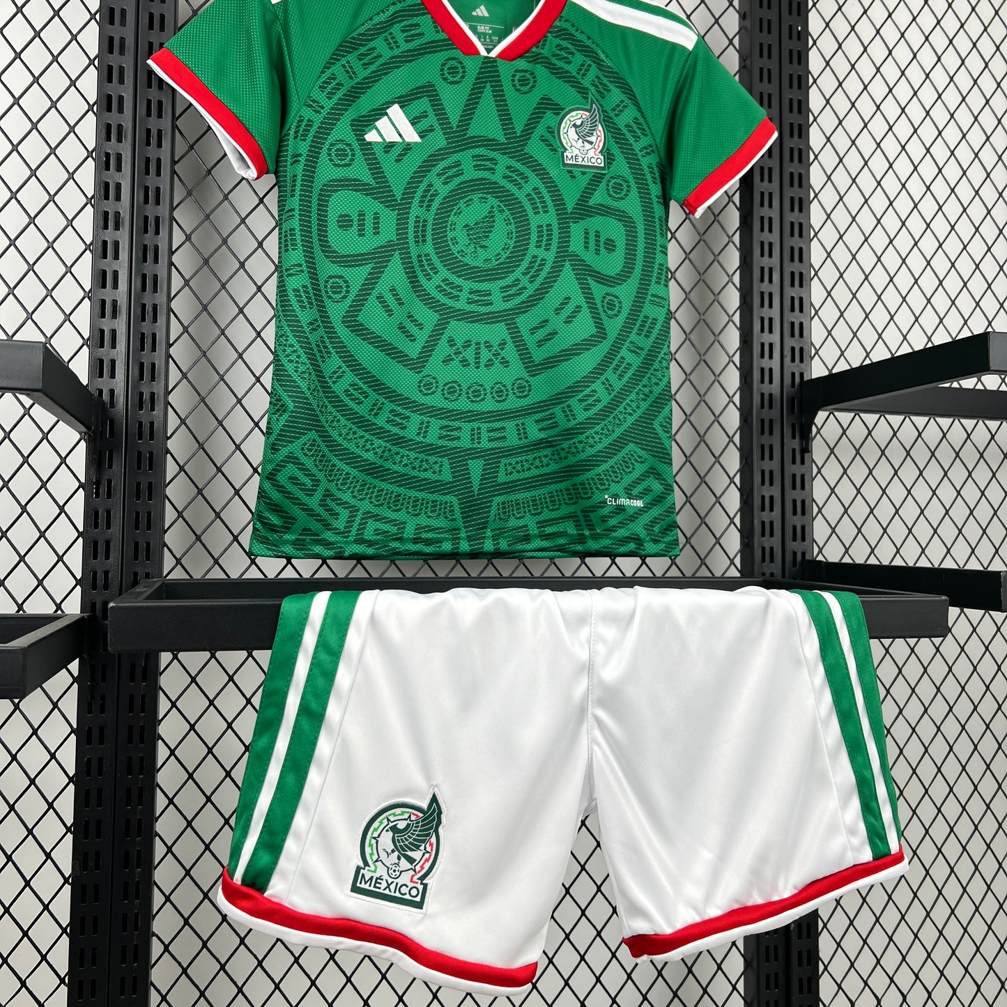 2026 Mexico Home World Cup Football Jersey Kids Size