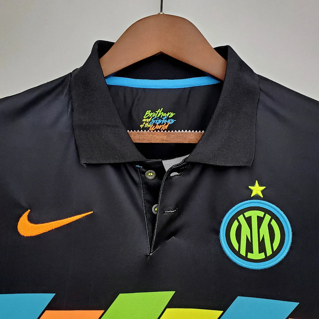 Internazionale Milan Third Away Football Jersey 2021/2022 Retro 1:1 Thai Quality
