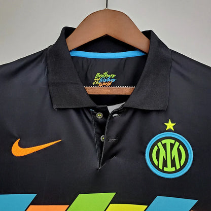Internazionale Milan Third Away Football Jersey 2021/2022 Retro 1:1 Thai Quality