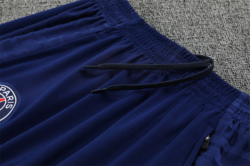 2021/2022 Psg Paris Saint-Germain Half-Pull Tracksuit White