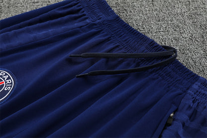 2021/2022 Psg Paris Saint-Germain Half-Pull Tracksuit White