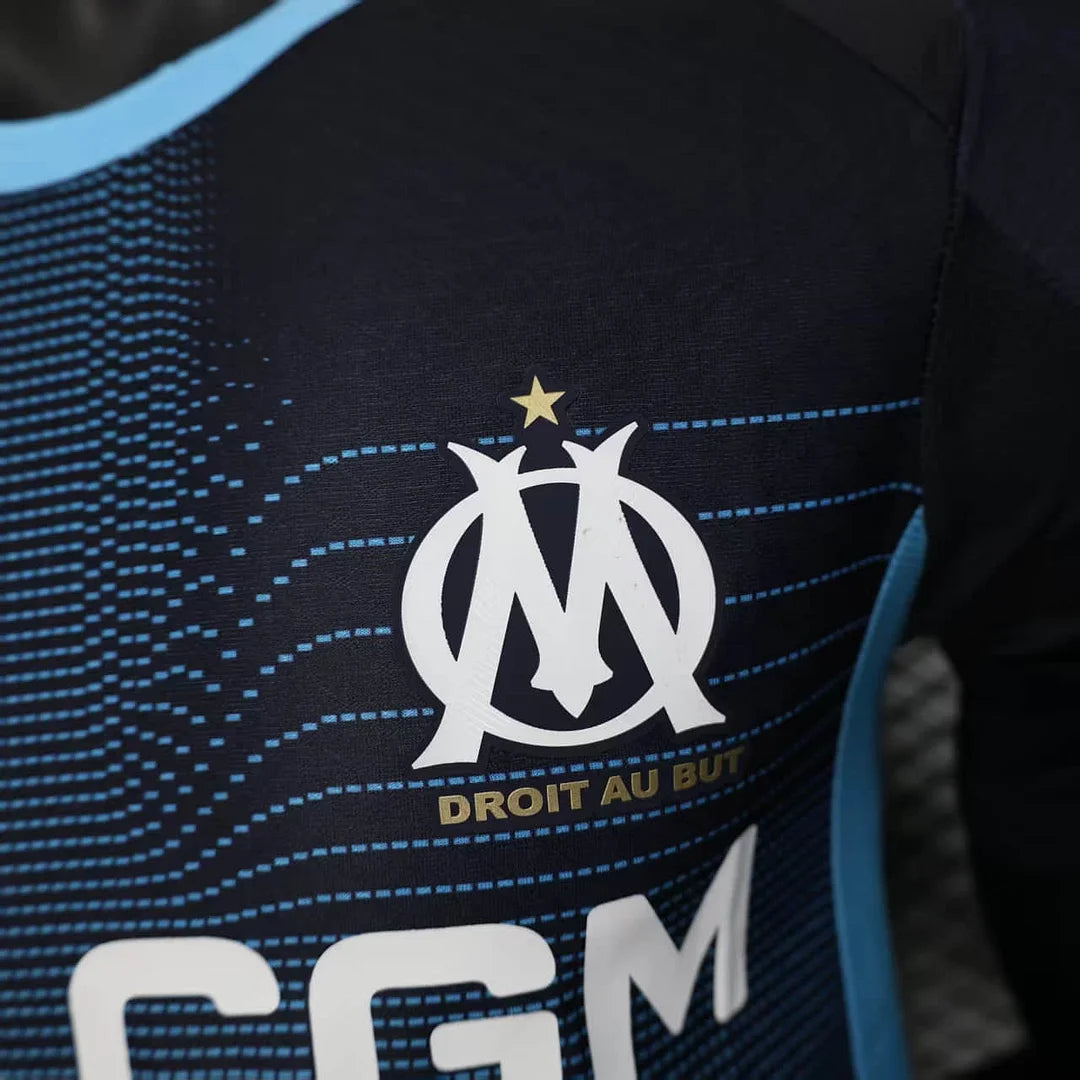 2025/2026 Player Version Olympique Marseille Away Football Shirt
