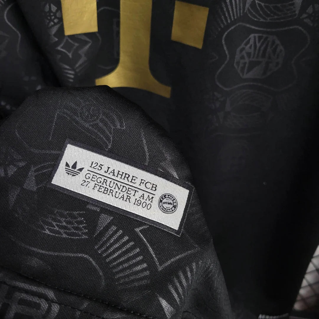 2025/2026 Bayern Munich 125th Anniversary Black Edition Football Shirt