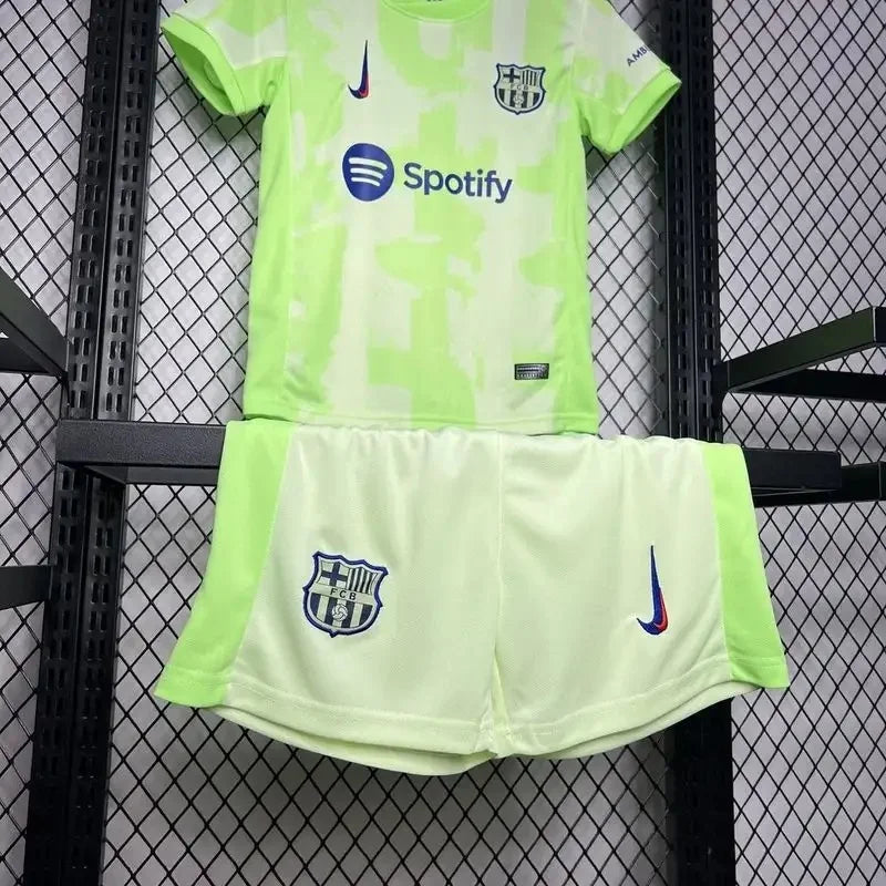 2024/2025 Barcelona Third Away Football Shirt 1:1 Thai Quality Kids Size