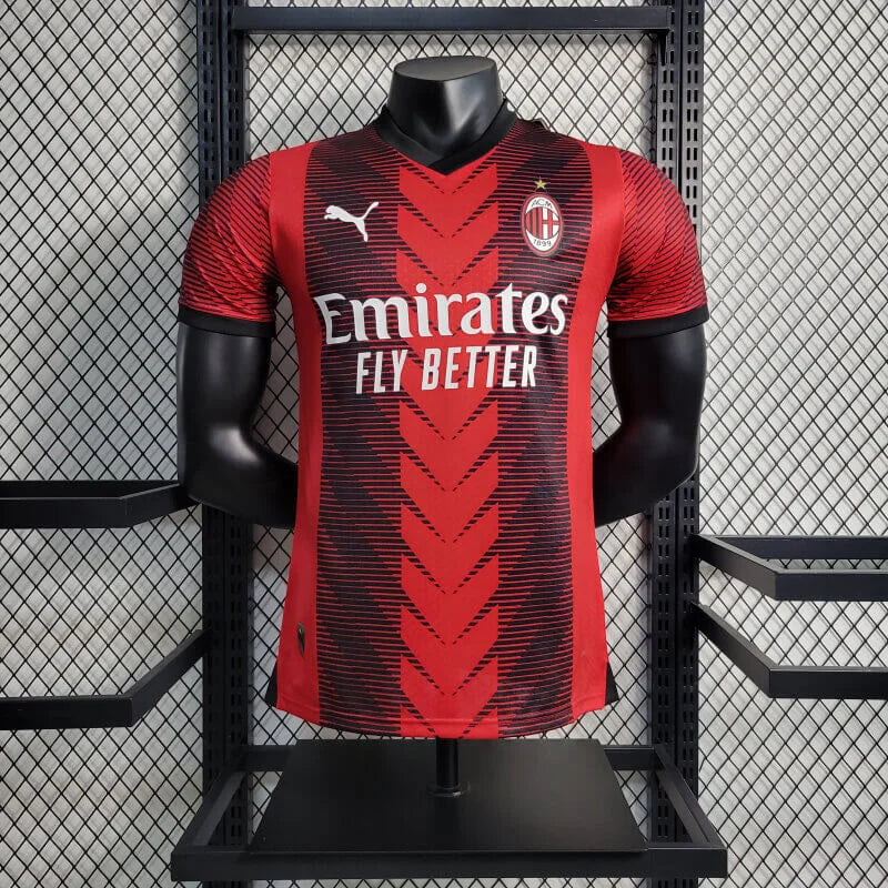 2023/2024 AC Milan Home Soccer Jersey 1:1 Thai Quality - Player Version