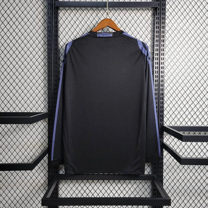 2016/2017 Retro Long Sleeve Real Madrid Third Away Football Shirt 1:1 Thai Quality